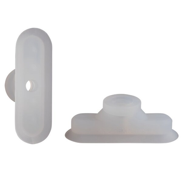 Fipa Oval vacuum cup 36x12 mm, Silicone transparent 132.36x12.019.2 - main